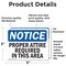 Signmission 3.5 in Height, 5 in Width, Vinyl Decal, Rectangle OS-2PACK-NS-D-35-L-16430 - alternate 5